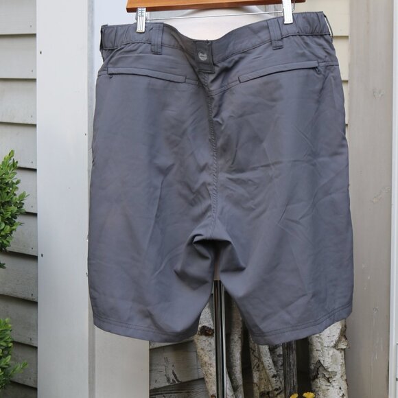 Wrangler Big & Tall Grey Quick Dry Hidden Inside Elastic Waistband Shorts Sz 42 - Picture 4 of 8